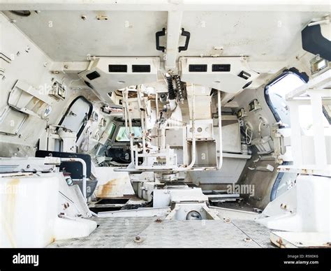 Abandoned rusty tank interior Stock Photo - Alamy