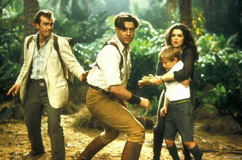 Brendan Fraser, John Hannah, Rachel Weisz, and Freddie Boath in The Mummy Returns (2001) | Mummy ...