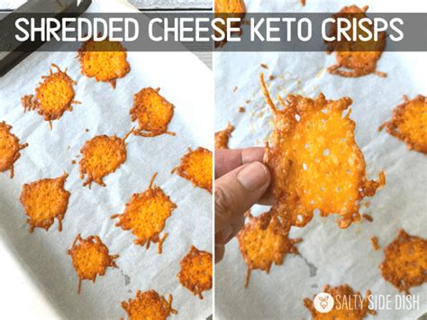 Keto Cheese Crisps Recipe in 5 Minutes | Salty Side Dish