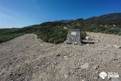 Hiking The North Etiwanda Preserve To Etiwanda Falls - Trail to Peak