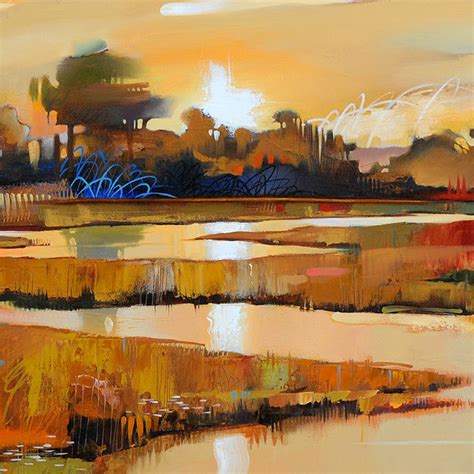 Mill Creek • Abstract Landscape Fine Art Print • Free Shipping — Art2D Gallery Naples FL ...