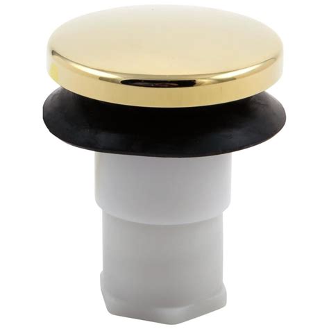 Shop Delta Universal Fit Polished Brass Pop-Up Drain Stopper at Lowes.com