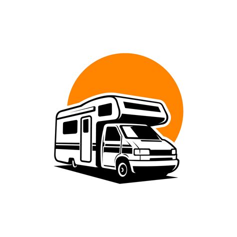 RV, camper van illustration vector 4875587 Vector Art at Vecteezy