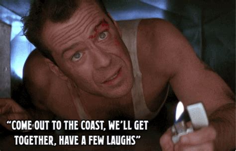 Best Die Hard Quotes - John McClane Bruce Willis Quotes from Die Hard