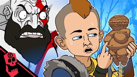 Kratos vs Simping (God of War cartoon) - YouTube