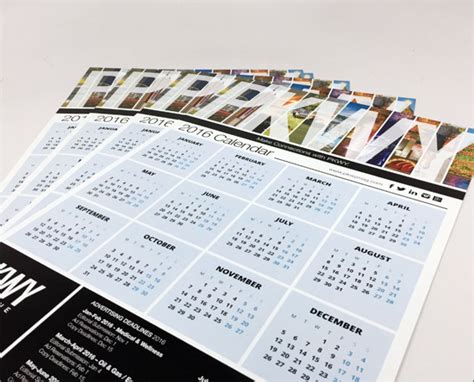 Custom Calendar Printing - Wright's Printing