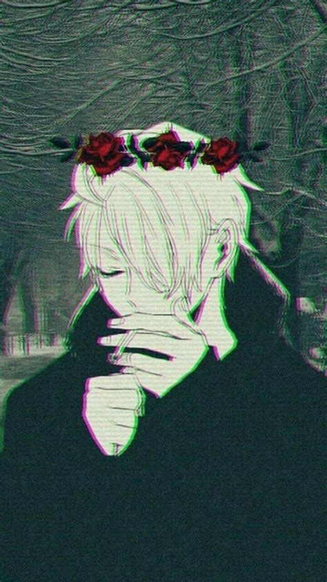 Boy Broken Heart Dark Sad Anime Aesthetic - Broken Anime Boy Wallpapers Top Free Broken Anime ...