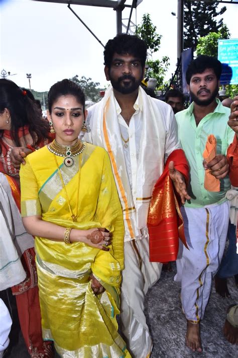 Nayanthara And Vignesh Shivan At Tirupati After Marriage Photos 006 ...