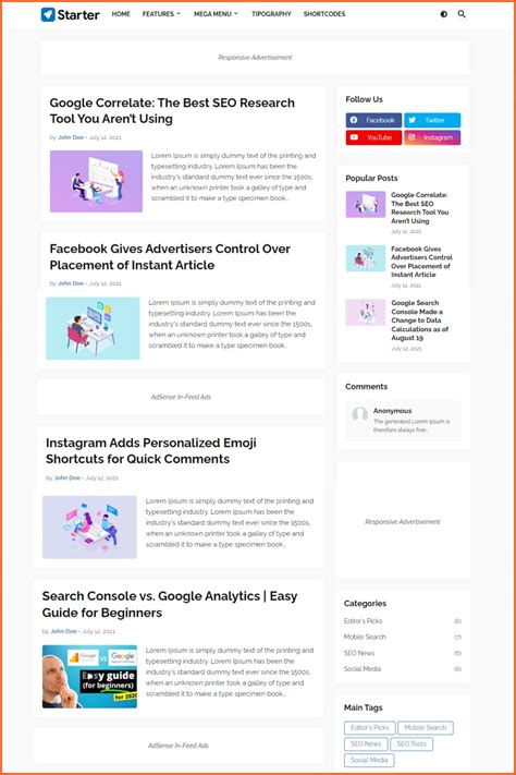 60+ Best Free Blogger Templates 2023 – MasterBundles