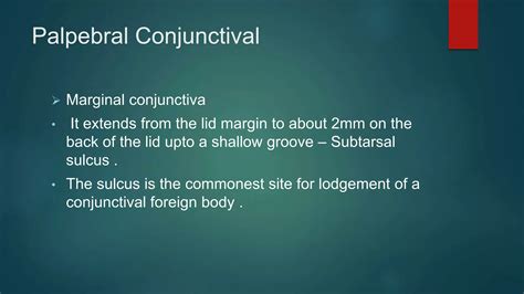 Conjunctiva and its Disorders | PPT | Free Download