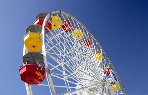 Pacific Wheel at Santa Monica Pier Editorial Photo - Image of wheel ...