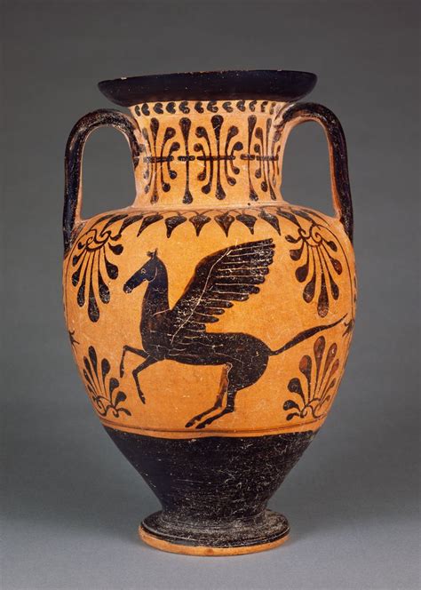 Etruscan Black-Figure Neck Amphora (Getty Museum) | Ancient greek art, Greek pottery, Ancient ...