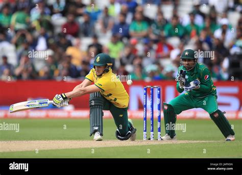 South Africa's David Miller in batting action during the ICC Champions ...