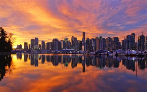 Vancouver, BC | Sunrise photography, Beautiful sunrise, Skyline