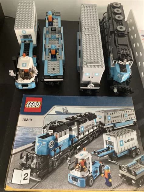 LEGO CREATOR EXPERT: Maersk Train (10219) Complete /w instructions (no ...