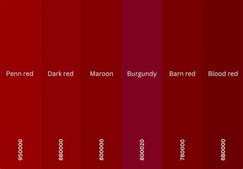 Meaning of the Color Maroon and Its Symbolism (+70 Colors)