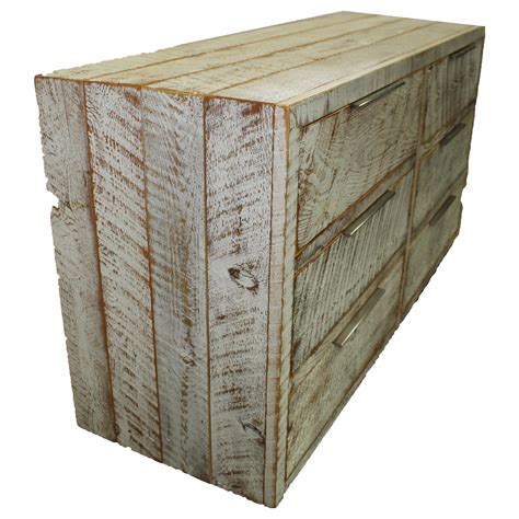 White Washed Modern Rustic Dresser | Four Corner Furniture | Bozeman MT