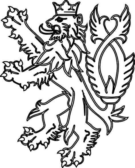 Download Lion, Crown, Heraldic Animal. Royalty-Free Vector Graphic ...