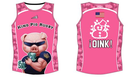 King Pigs Custom Rugby Jerseys - Custom Rugby Jerseys.net - The World's #1 Choice for Custom ...