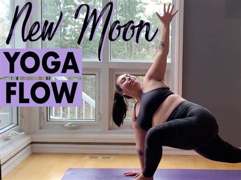 New Moon Yoga Flow to Embrace the New & Change in 2021 | Yoga flow, New moon, Yoga