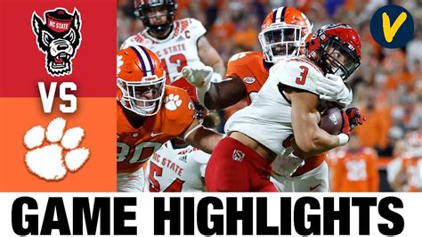 #10 NC State vs #5 Clemson | 2022 College Football Highlights - Win Big ...