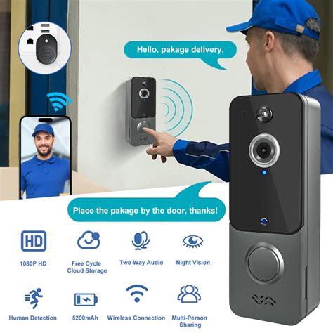 Buy Outdoor Wireless Doorbell with Night Vision Online - Security Gods