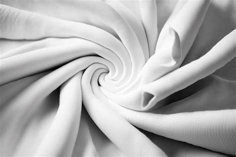 Premium AI Image | White blanket texture soft white sheets Background ...