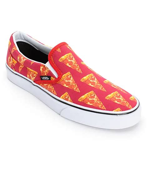 Vans Classic Pizza Mens Slip On Shoes