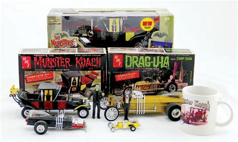 227. The Munsters Car Collection. | The munsters, The munster, Vintage toys