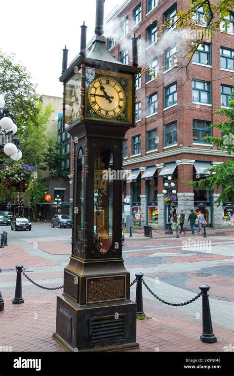 Gastown Steam Clock, Vancouver, Canada Stock Photo - Alamy