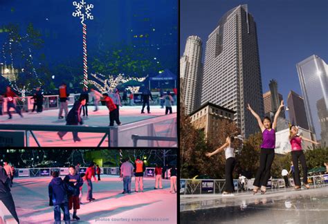 Los Angeles Pershing Square Ice Skating Season