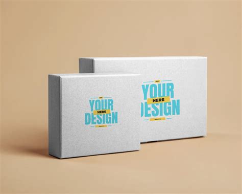 1000+ Free Box Mockup Generator | Packaging Mockup Generator