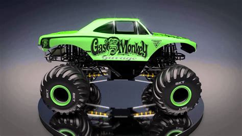 All-new Monster Jam Truck - Gas Monkey Garage! - YouTube