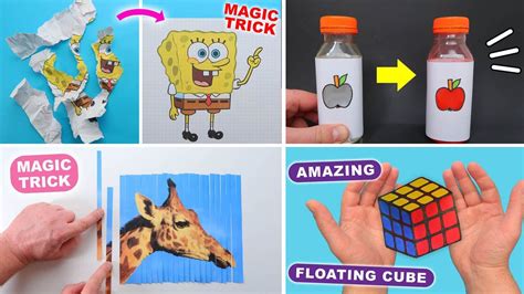 4 Best Paper Magic Craft Ideas - Revealed. Very easy Paper Magic Tricks ...