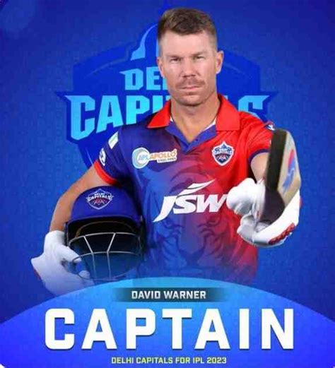 IPL 2023: David Warner To Lead Delhi Capitals (DC) In TATA IPL 2023 ...