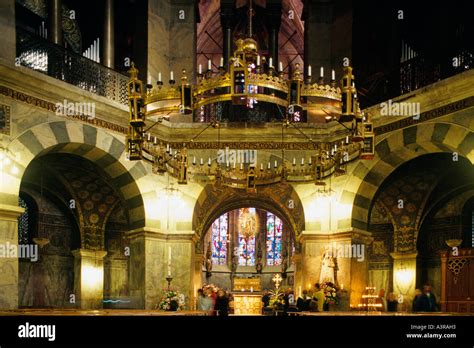 Cathedral Aachen Germany Stock Photo - Alamy