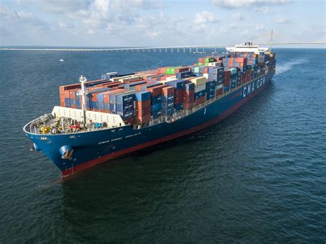 Port Tampa Bay Welcomes its Biggest Container Ship Ever! - Shooting ...