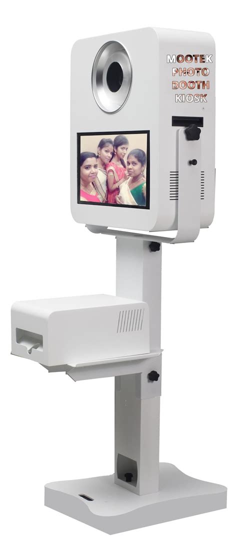 Mootek Technologies: photo booth kiosk with printer and camera for events weddings