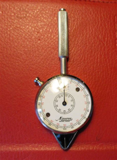 Vintage Swiss Made Minerva Opisometer - VGC - Clean, Shiny | #1849821338