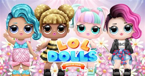 Play LOL Dolls Dress Up Salon a Free Online Dress-Up Game at Gamestand