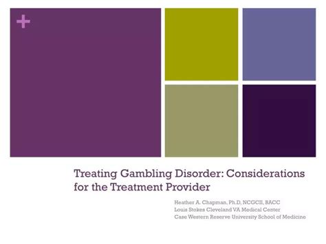 PPT - Treating Gambling Disorder: Considerations for the Treatment Provider PowerPoint ...