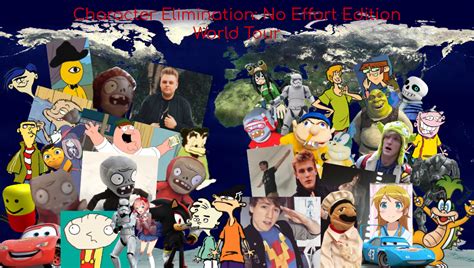 Character Elimination: No Effort Edition World Tour | Character ...