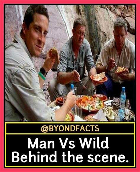 Man Vs Wild behind the scene. | True interesting facts, Wtf fun facts ...