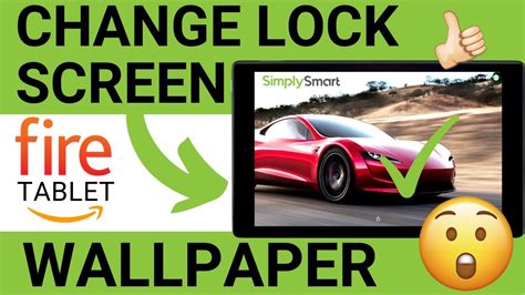 How to Change Amazon Fire Tablet Lockscreen Wallpaper (2020) - YouTube