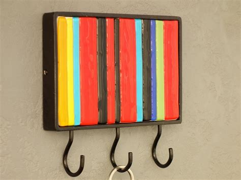 Entryway coats rack key holder for wall coats hooks unusual | Etsy