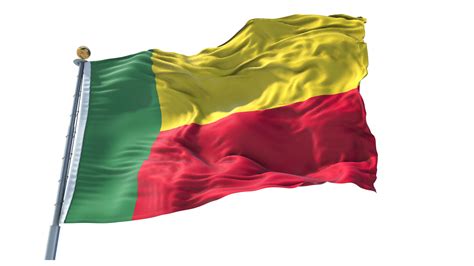 Benin Waving Flag PNG 12226743 PNG