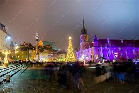 Warszawa, Warszawa stare miasto, Starówka w Warszawie, Zimowa Warszawa ...