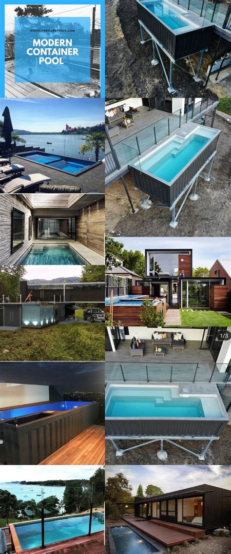 35 Awesome Shipping Container Pool Design & Ideas ! | Shipping container pool, Container pool ...