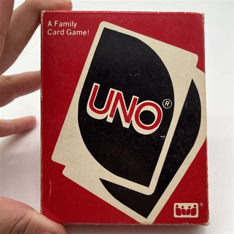 1983 Original UNO Card Game Complete Set With Box