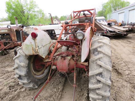 Lot 534S – Ford 8N Tractor with Loader for restore | VanderBrink Auctions